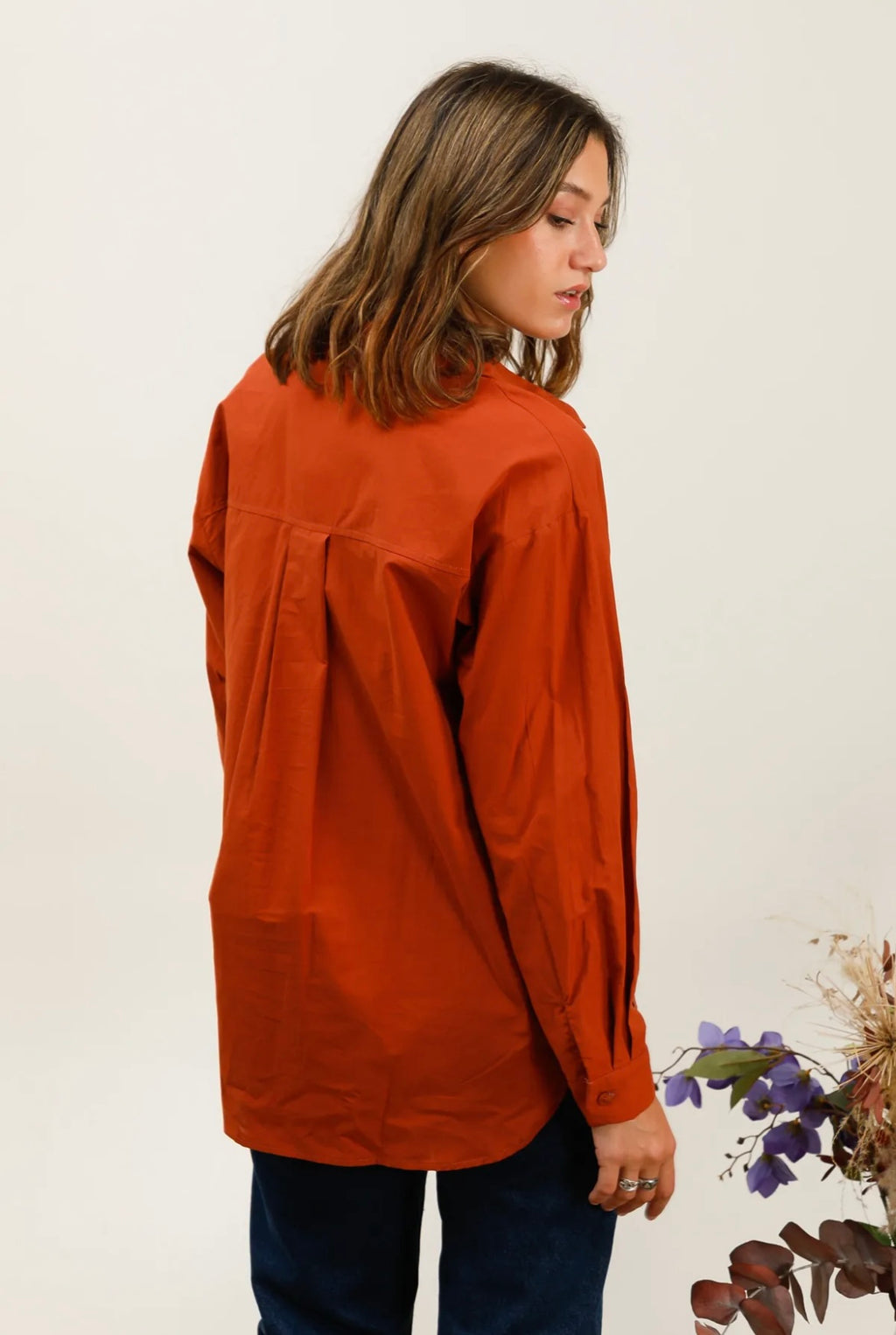Chemise brodée ,mon amour